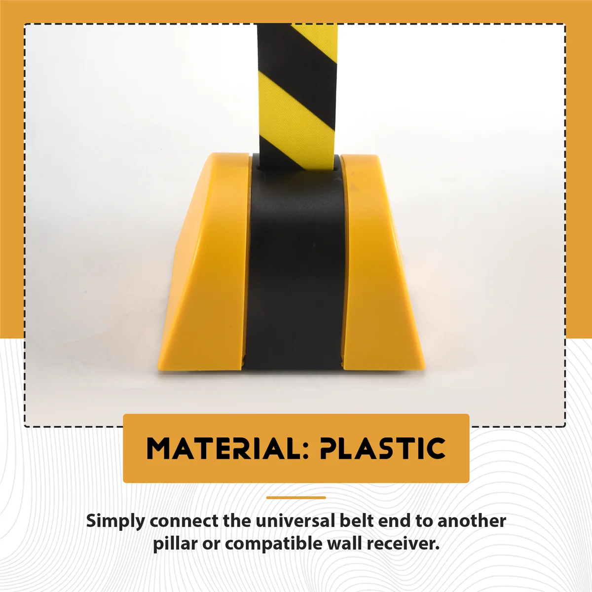 

Retractable Belt Barrier Magnetic Retractable Belt Barrier Queue Barrier Belt with Magnetic Adsorption 10M Safety Cordon Barrier