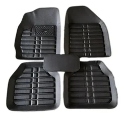 NEW Custom Made Leather Car Floor Mats For VW Volkswagen Gol G6 G5 2005 - 2013 Carpet Rugs Foot Pads Accessories car mats