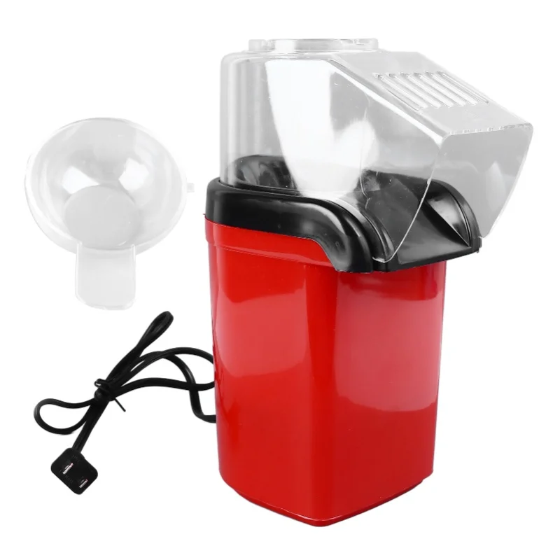 Electric Popcorn Maker Detachable Efficient Small Hot Air Popcorn Machine For Home Party
