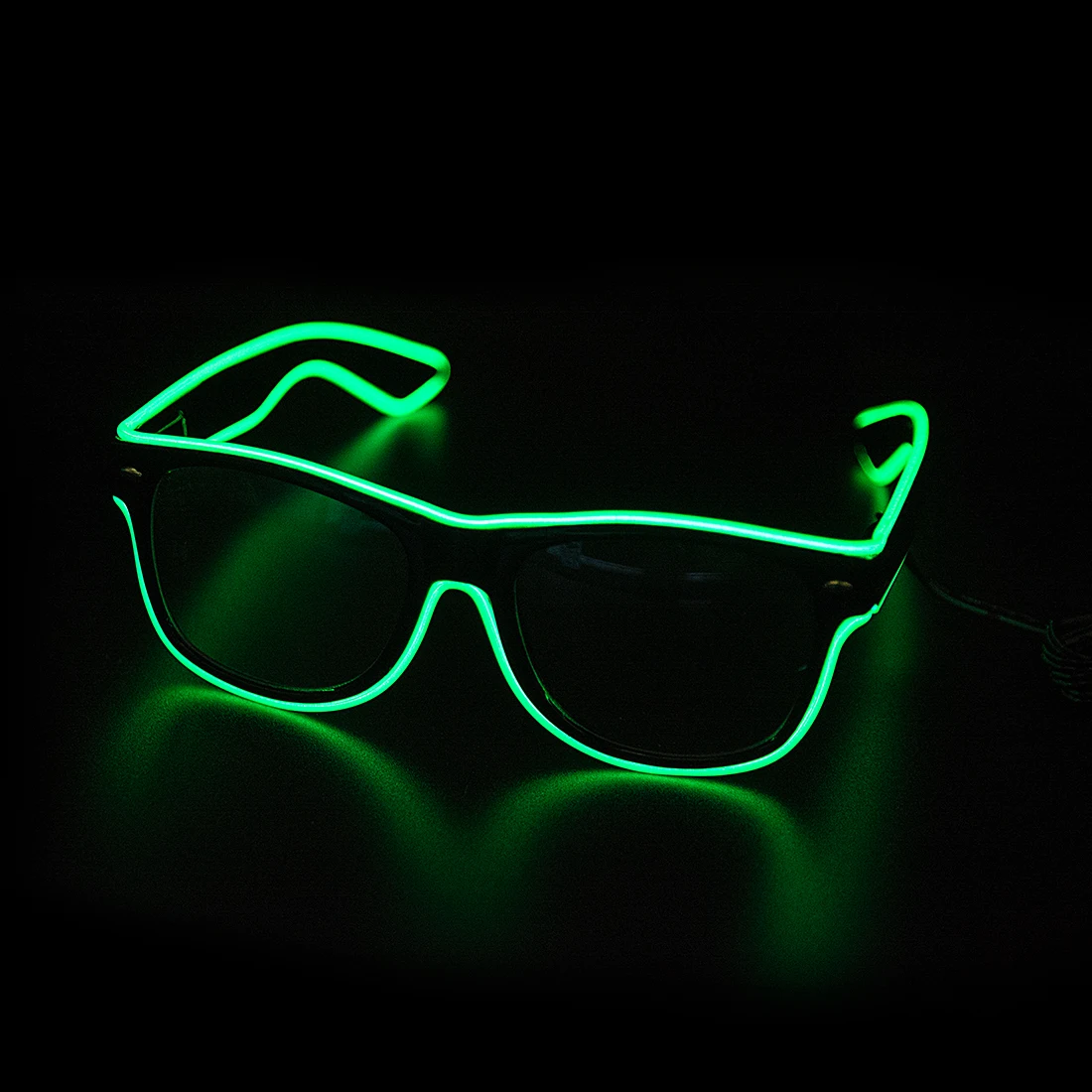 

Led Glasses Neon Glasses Wire Glowing Luminous Bril Gift Glow Sunglasses Bright Light Supplies