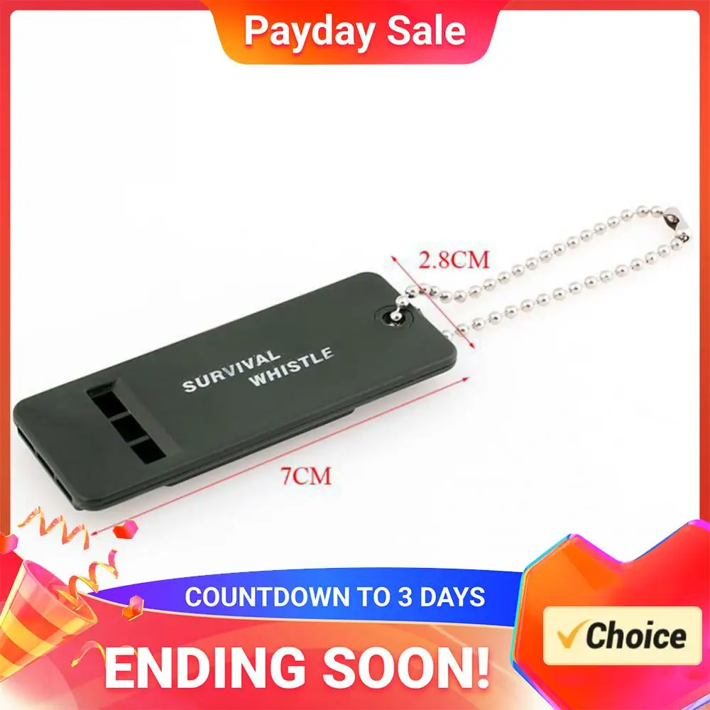 

Трехчастотный портативный аварийный свисток с высокой громкостью, сигнальный инструмент для оказания первой помощи при походах, кемпинге и альпинизме