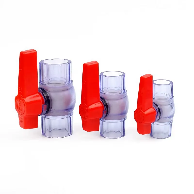 

20-63mm High Quality Transparent U PVC Pipe Connectors Garden Water Aquarium Fish Tank Drainage Pipe Joints Fittings Accessories