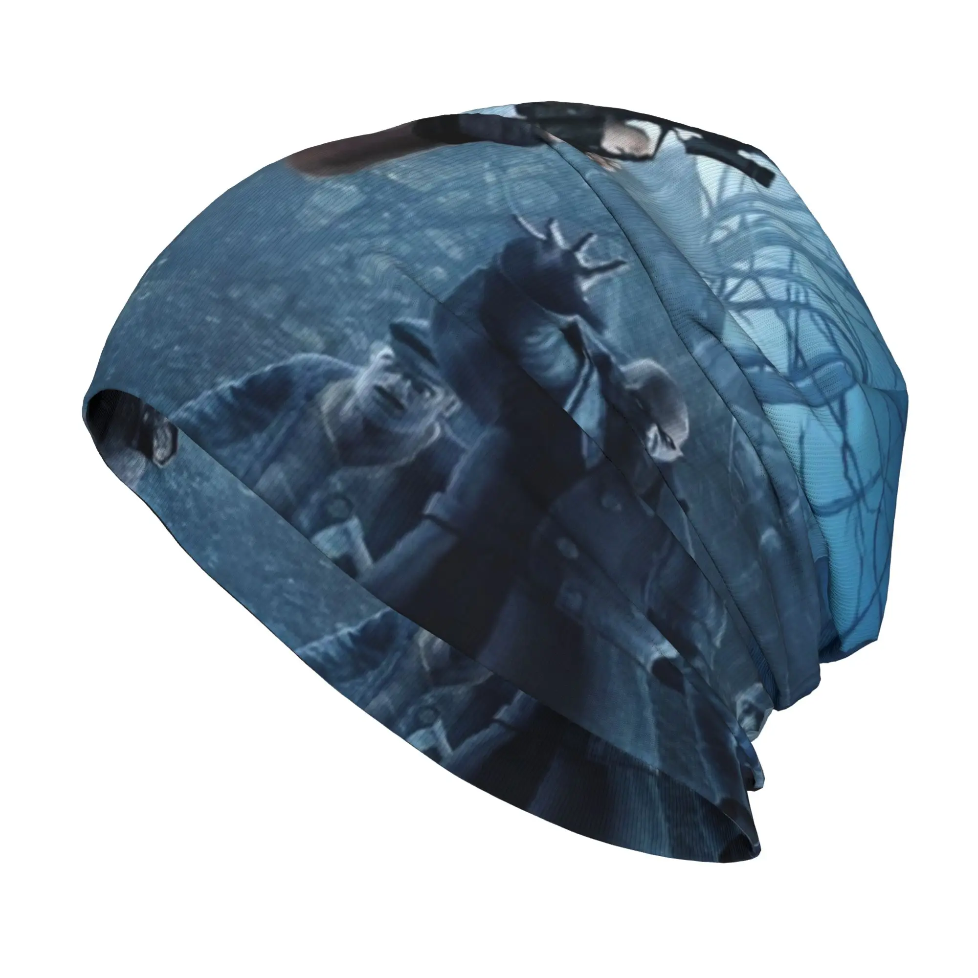 Leon Kennedy Resident Skullies Beanies Hats Eviled Cool Men Women Outdoor Cap Warm Head Wrap Bonnet Hat