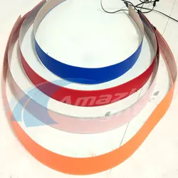 New Arrival Six Colours 3x100cm Flexible Electroluminescent Tape EL tape EL Strip Glowing With DC 12V Inverter