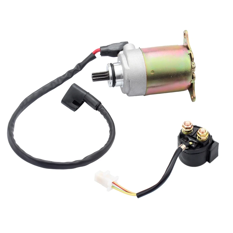 

Engine Electric Starter Motor for GY6 125cc 150cc ATV Chinese Pit Dirt Bike 4 Wheeler Go Karts