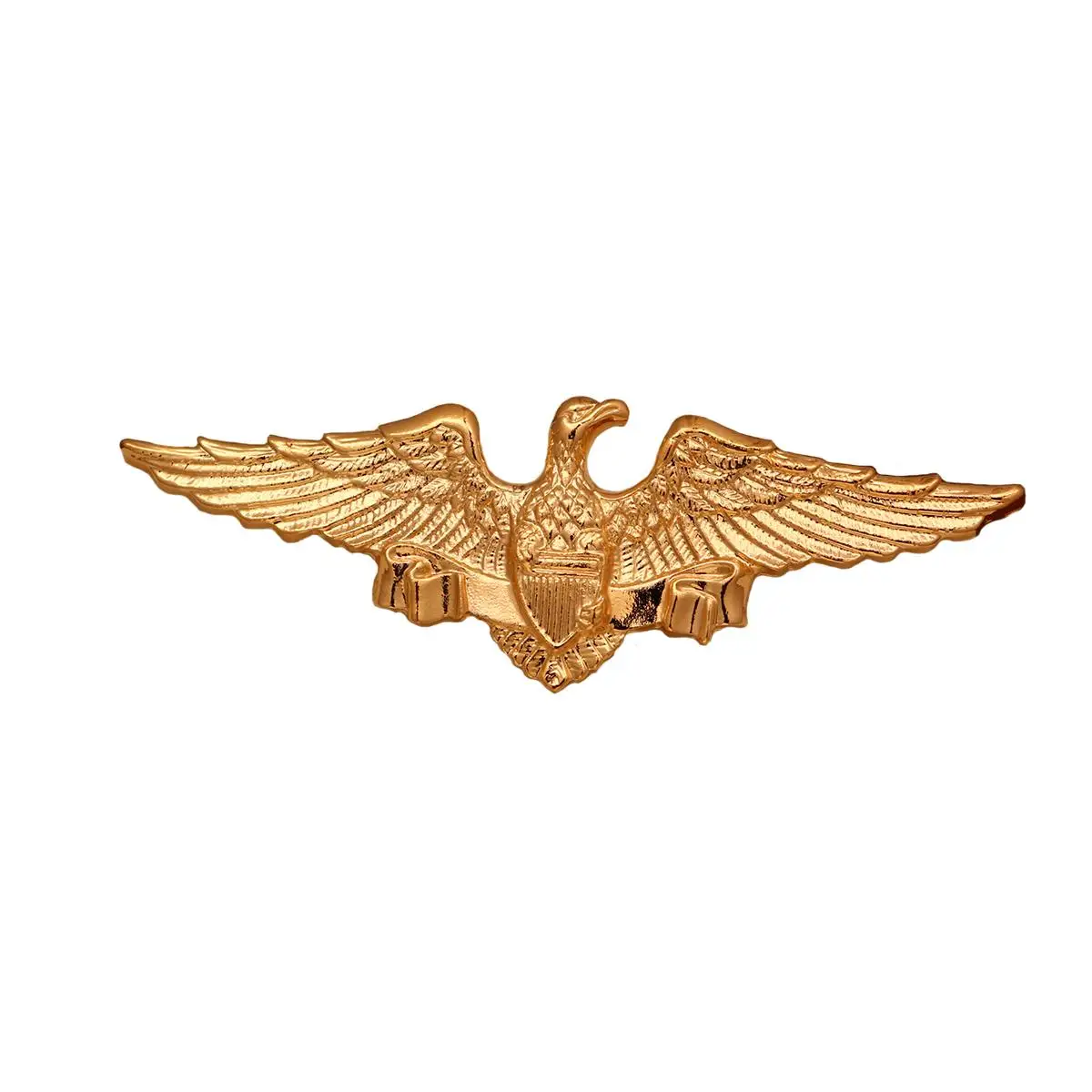 Brooch Pin for Men's Elegant Fashion gold coloren Eagle Lapel Party Collar Pin ee