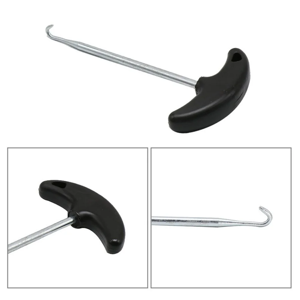 Stainless steel exhaust spring puller tool for motorcycle repair and maintenance easy to use and fits most exhaust systems