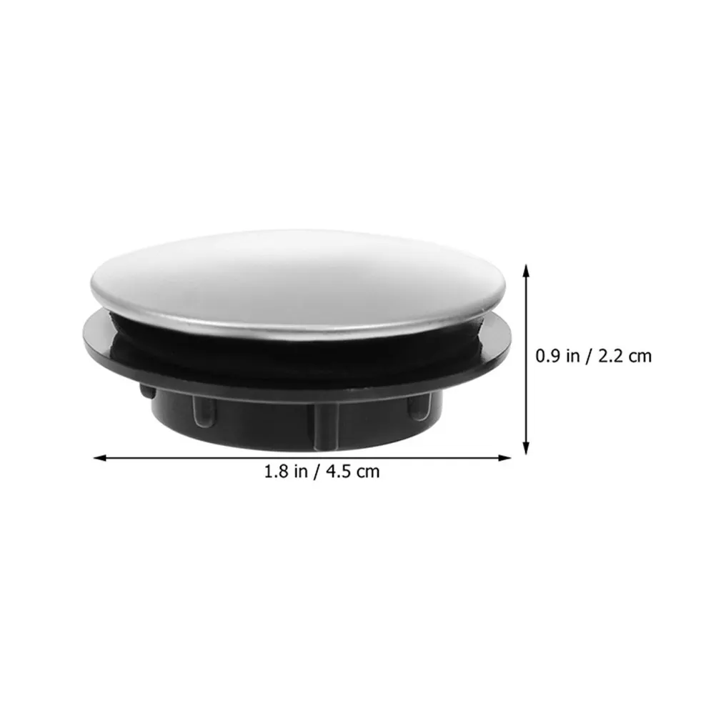 3Pcs Premium Stainless Steel Sink Tap Hole Cover Kitchen Sink Hole Cover for Leakage Prevention Decorative Bright Easy to