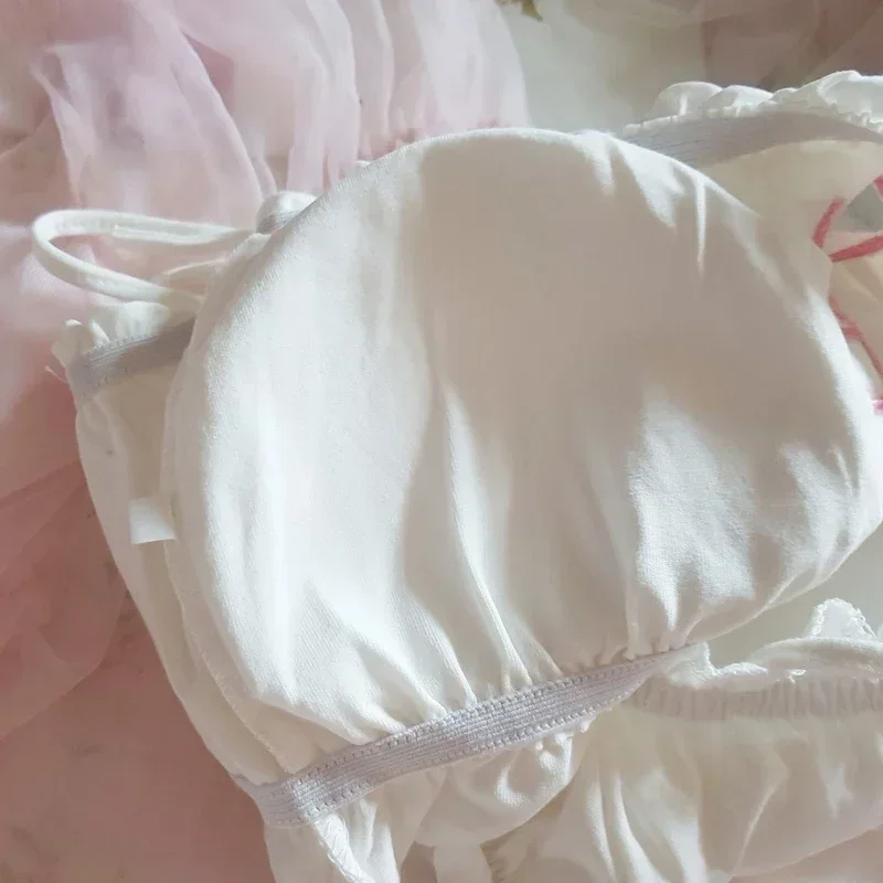 日本アニメ猫ガールコスプレブラジャーパンティーセット女性のセクシーなランジェリー下着下着かわいいロリータ中空アウトかわいいナイトウェア