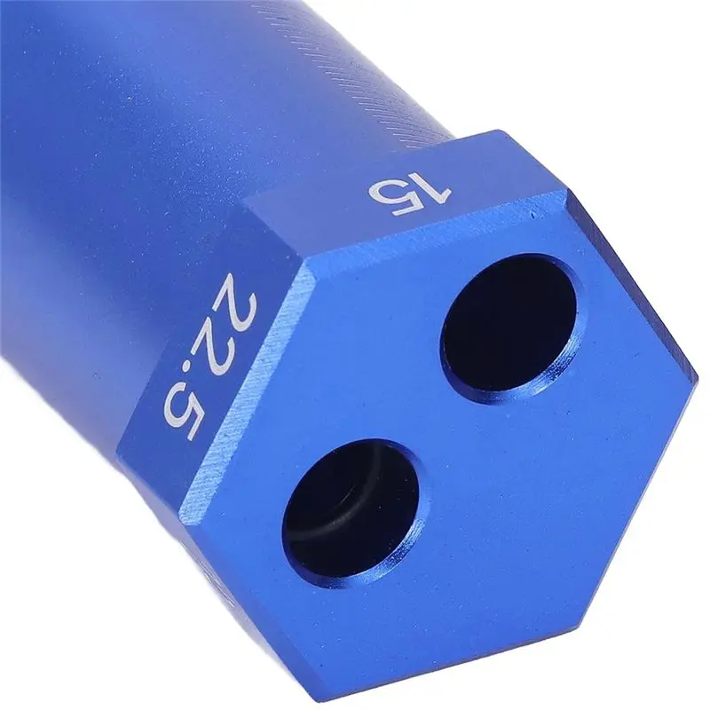 Aug. Horizontal Alignment Scribing Tool For Eyeglass Frame Lining With Engraved Markings, Six Sided Lens Alignment Scriber