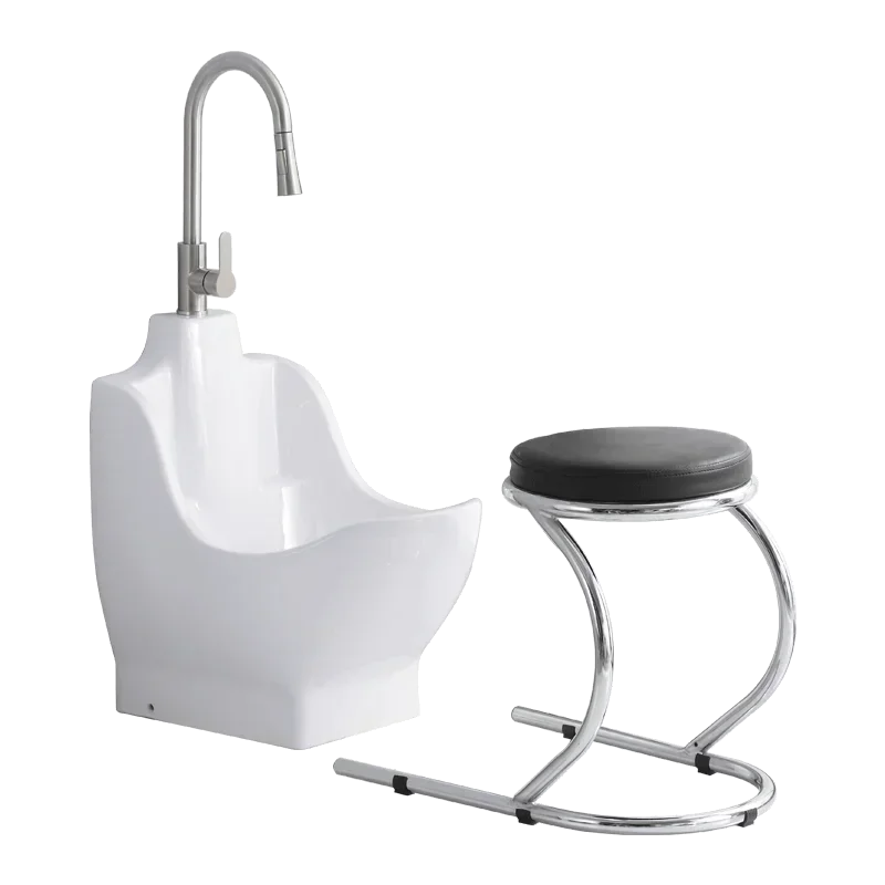 Sell like hot cakes Moderal Design  High Quality Ceramic Foot Bath Basin Sink For Home and School