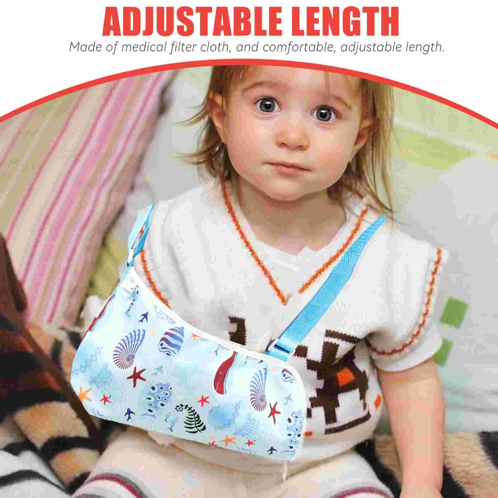 Suspenders Children's Forearm Sling Boy Wrist Supports Kids Girls Medical Filter Cloth Elevated Strap