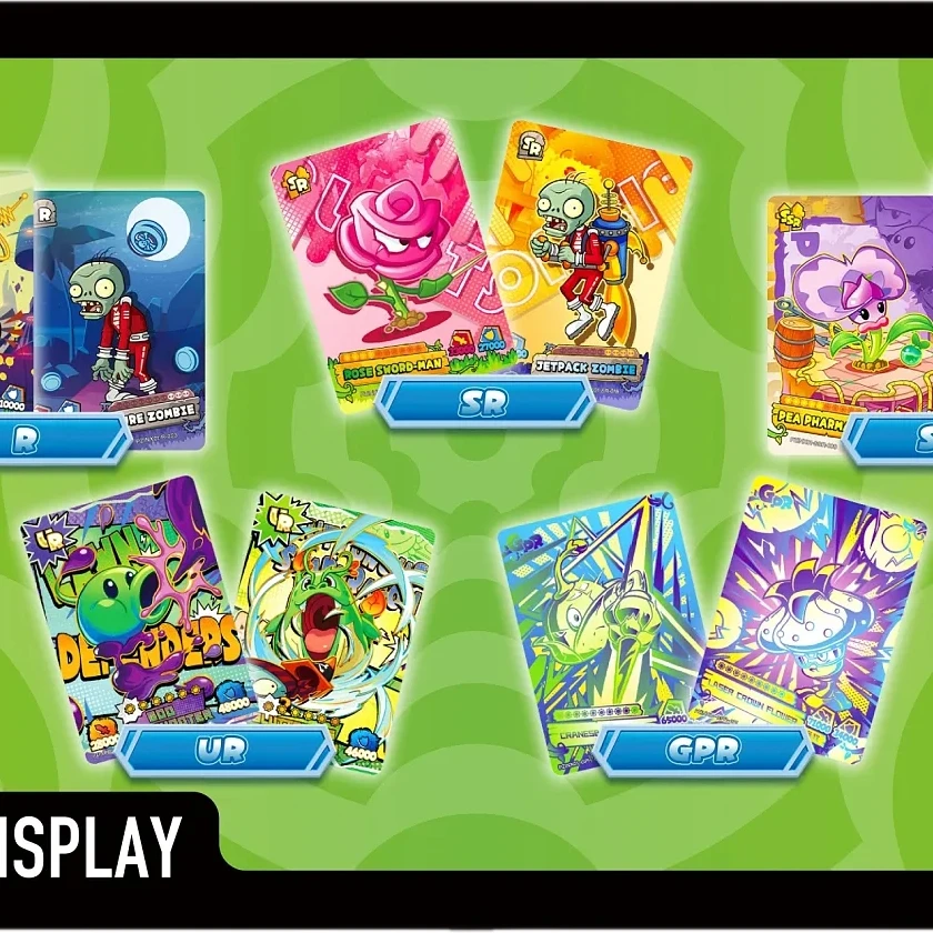 Kayou Plants Vs Zombies Collectible Card Game 150 Pcs Wonder World Adventures Time Travel Quest Edition Game Cards
