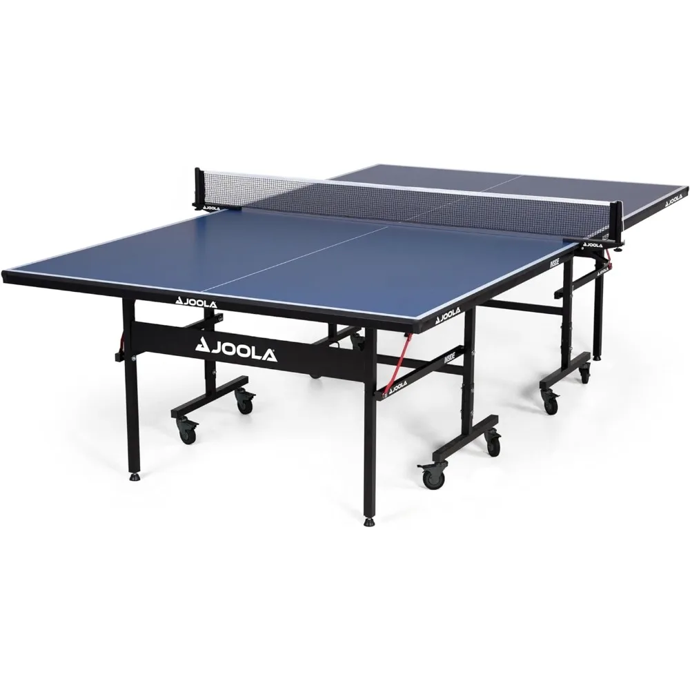 

Professional MDF Indoor Table Tennis Table with Quick Clamp Ping Pong Net and Post Set Ping Pong Table