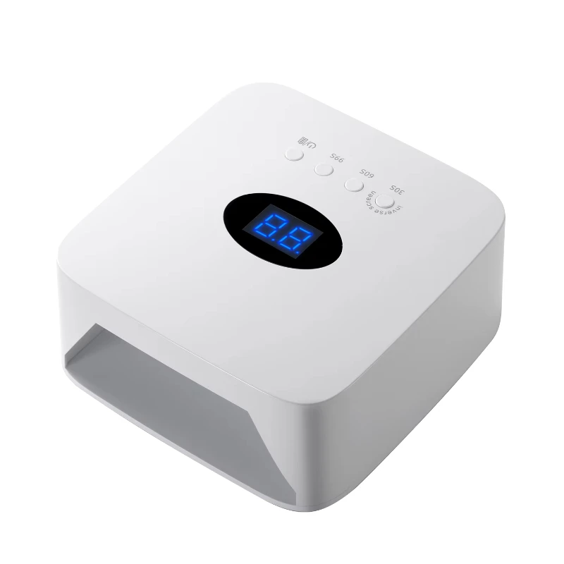 Professional 54W Rechargeable Cordless UV LED Nail Drying Lamp, Rapid Solidification Nail Gel