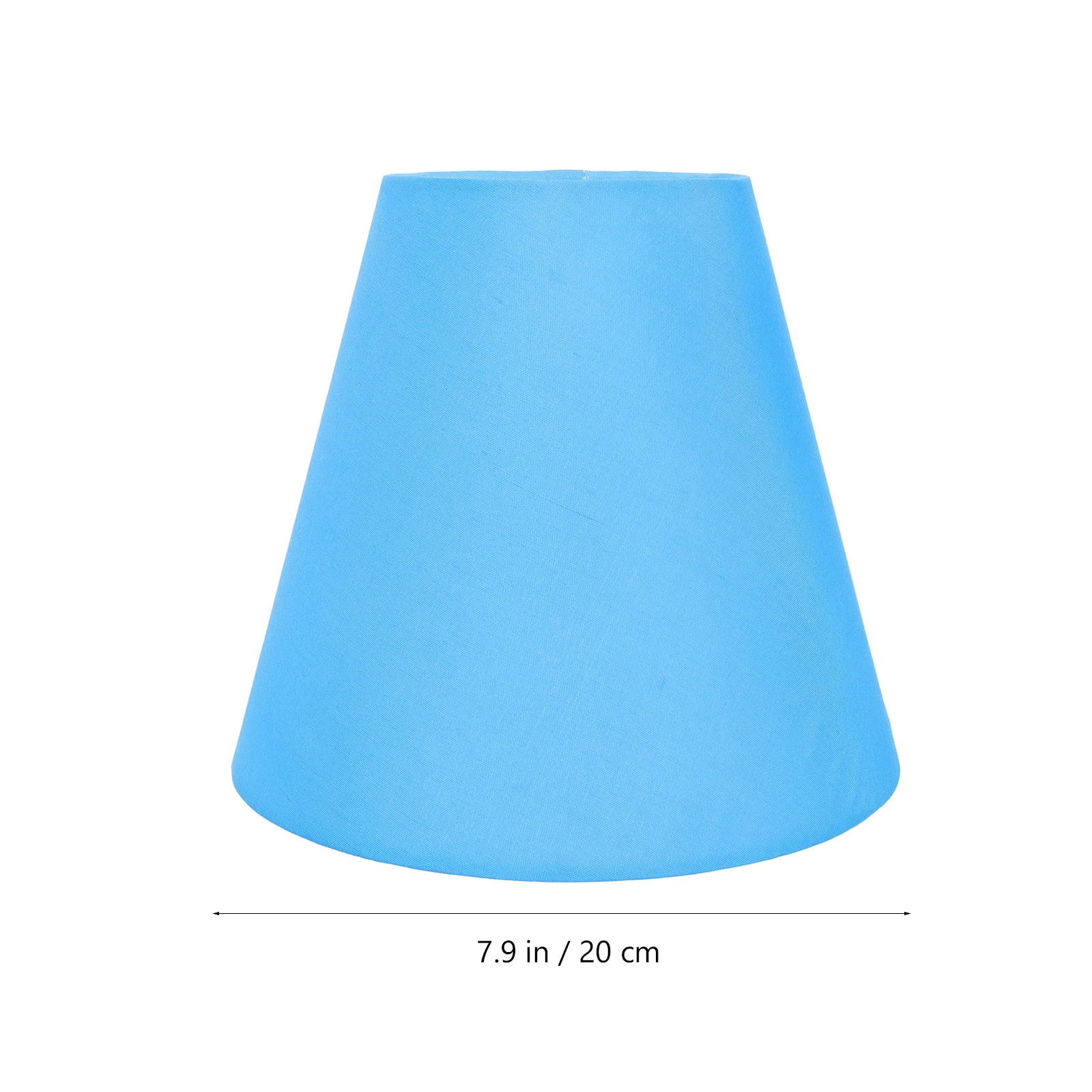 

Pendant Light Shade Fabric Lampshade Lampshades for Table Desk Cloth Blue Household