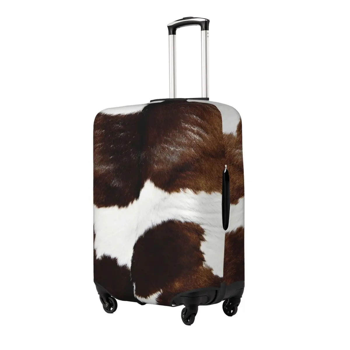 

Rustic Ranch Cow Print Suitcase Cover Protection Elastic Travel Luggage Protector Covers for 18-32 Inch