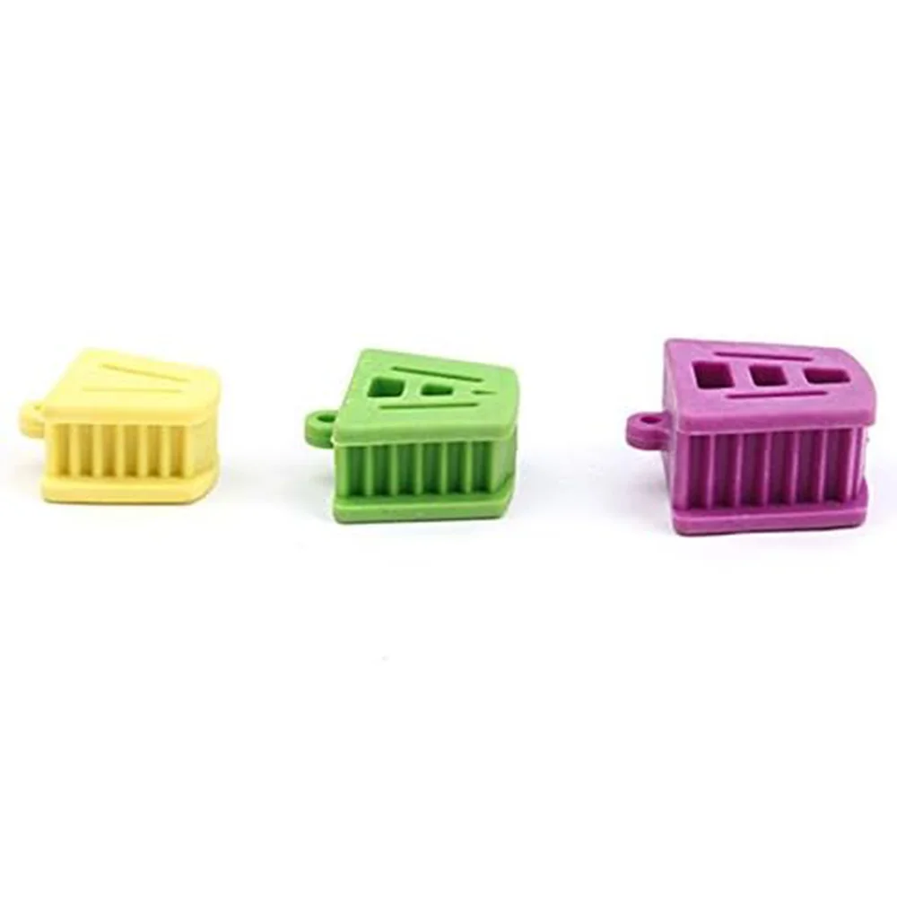 AG 3Pcs/Set Size S/M/L Dental Mouth Opener Occlusal Pad Teeth Prop Bite Rubber Retractor Latex Orthodontic Dentistry Tool - view 6