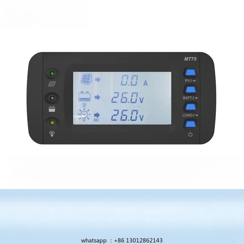 

MT75 New Generation Remote Meter Can Monitor EPEVER Solar Controller And Inverter On One Screen At The Same Time