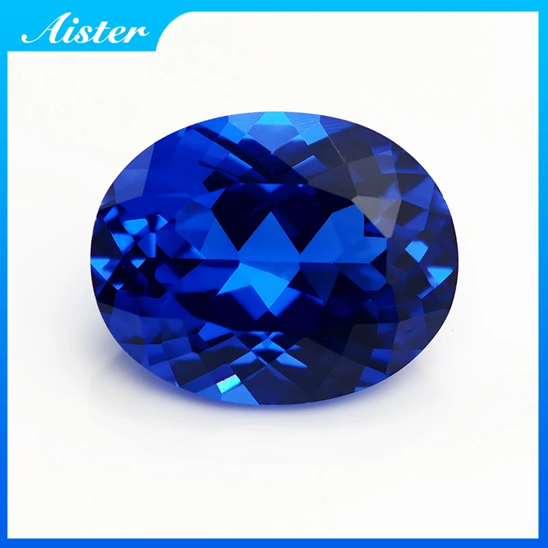 

NEW Oval Shape Blue Cobalt Spinel Loose Gemstone Diamond for Jewelry Making