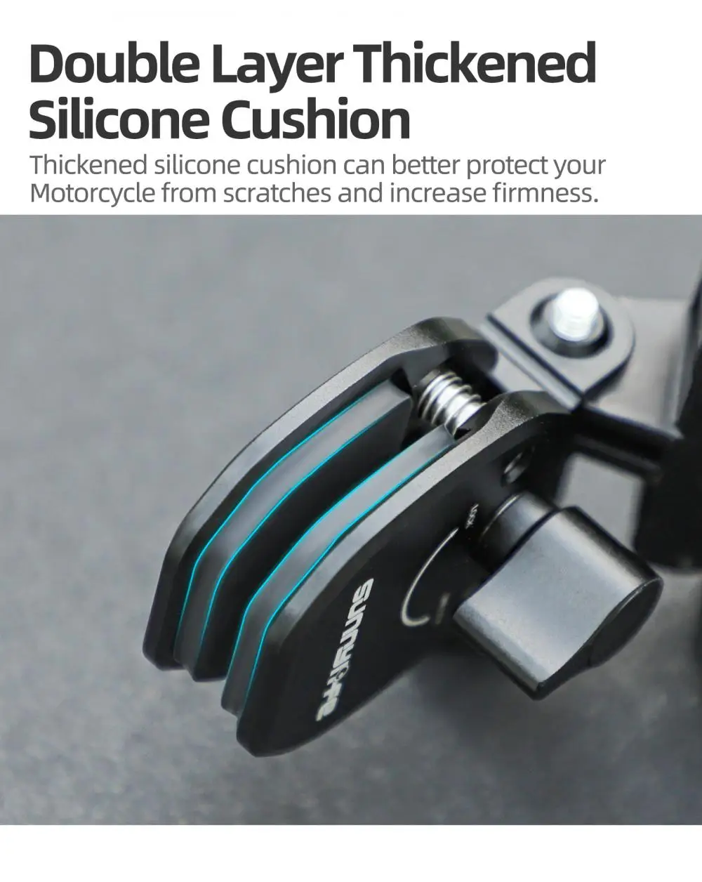 Motorcycle Windshield Clip for DJI Osmo 360/Action 5 Pro/GoPro/Pocket 3 Aluminum Alloy Mount for Insta360 X5/Go 3S Accessories