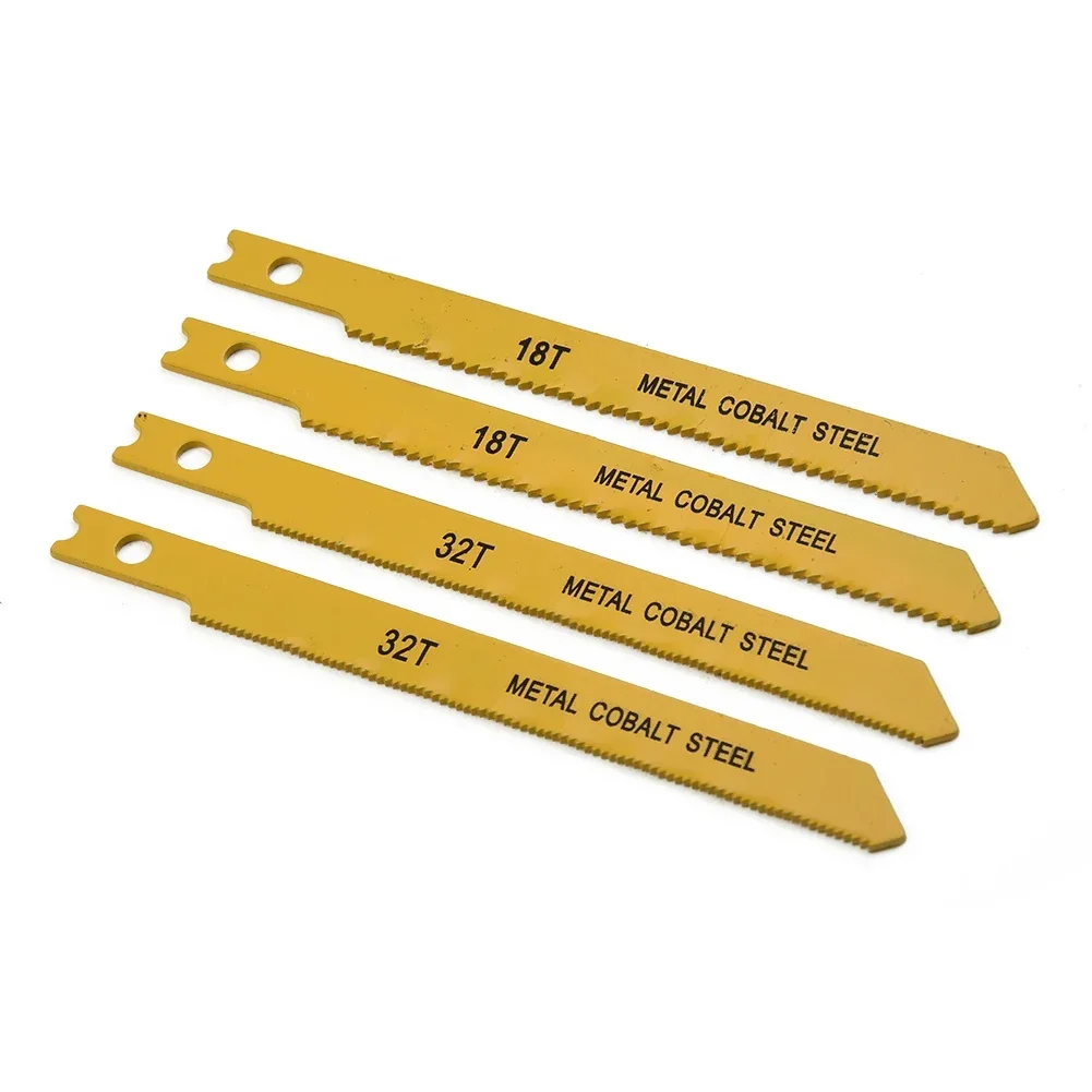 Imagem -05 - Assorted Jig Saw Blades Grupo U-shank Madeira Plástico Alumínio Folha Metais Ferramentas Manuais 14 Pcs