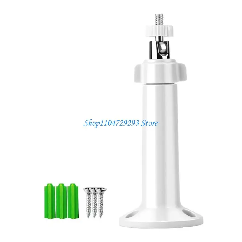 Y2GD ABS Plastic Surveillances Camera Bracket Quick Setups No Tools Need for Wide Area Monitoring