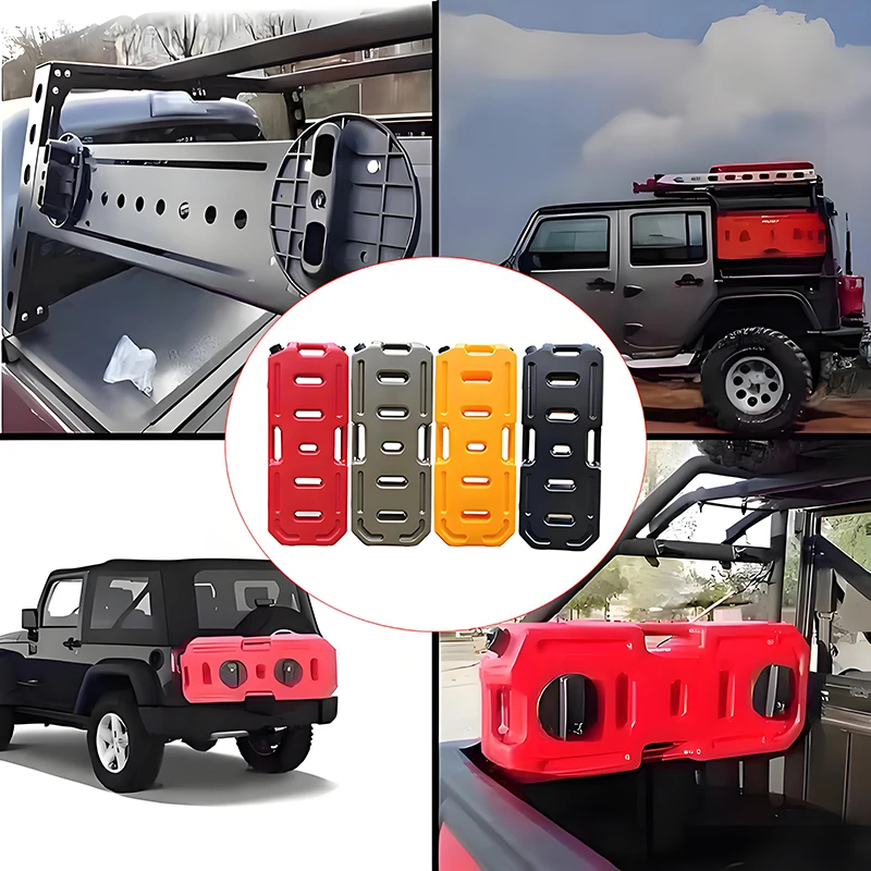 Universal 20l Fuel Tank Food Grade Plastic Oil Drum Self Driving Off-Road Convenient Oil Drum 5-Gallon Gasoline Tank Oil Drum