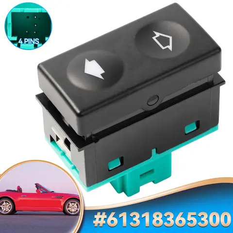 자동차 앞 전력 창 선루프 스위치 리프터 버튼 61318365300   BMW E36 318i 318is 325i 328i M3 Z3 1992-2002에 적합 자동차 앞 전력 창 선루프 스위치 리프터 버튼 61318365300   BMW E36 318i 318is 325i 328i M3 Z3 1992-2002에 적합