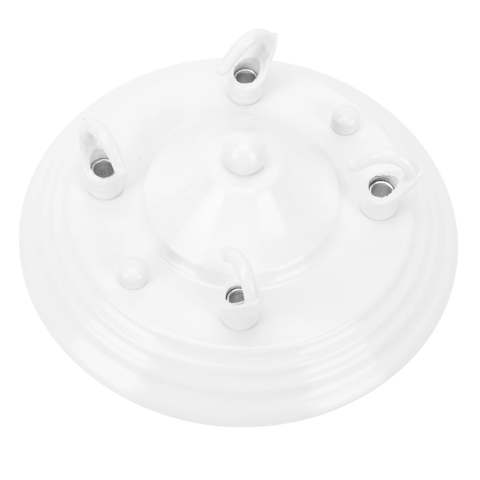 

Ring Hook Lamp Holder Chandelier Ceiling Plate Light Rack Durable Practical Safe Material Simple Design Wide Application Self