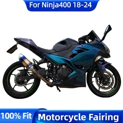 For KAWASAKI Ninj400 2018 - 2024 Motorcycle Full Body Fit Fairing For Kawasaki EX400 2018 2019 2020 2021-2024 Full Fairing