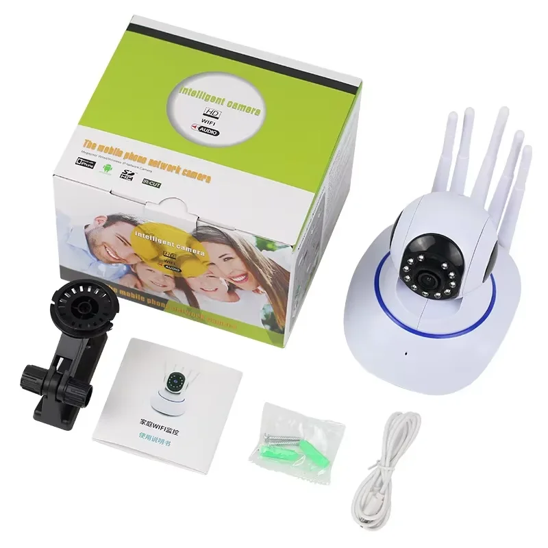 Two-way communication, stay informed about your home in real time, GTQ Home Security Camera