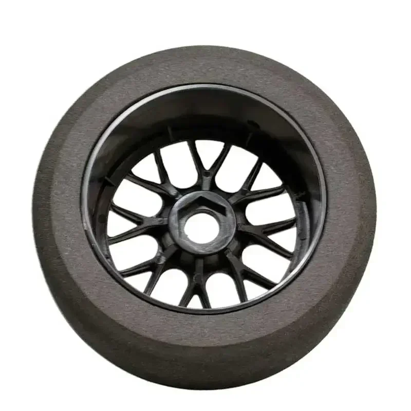 Llantas de espuma hexagonales 1/8 RC de 17mm, juego de llantas de 118mm para coche de carreras HSP HPI