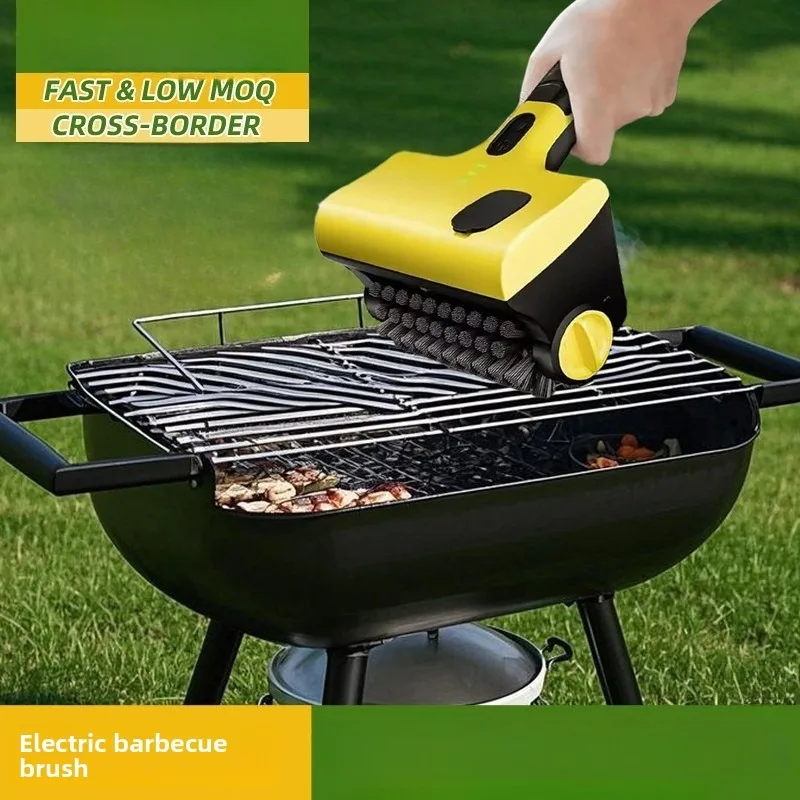 

Wireless Electric Barbecue Brush Picnic Camping BBQ Barbecue Grill Wire Brush Bathroom Tile Bath Cleaning Brush