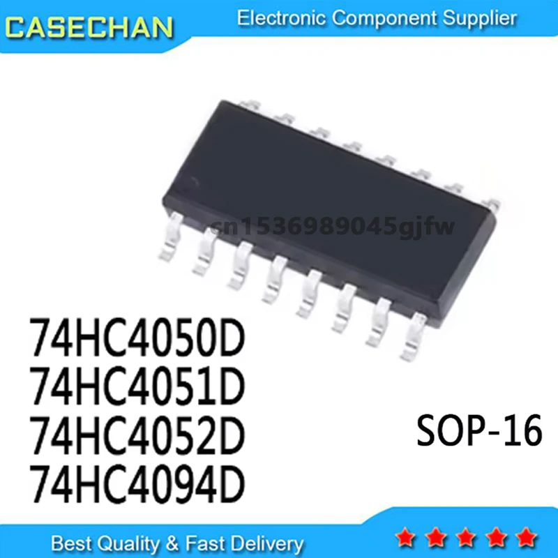 10pcs SOP 74HC4050 74HC4051 74HC4052 74HC4094 SOP-16 74HC4050D 74HC4051D 74HC4052D 74HC4094D