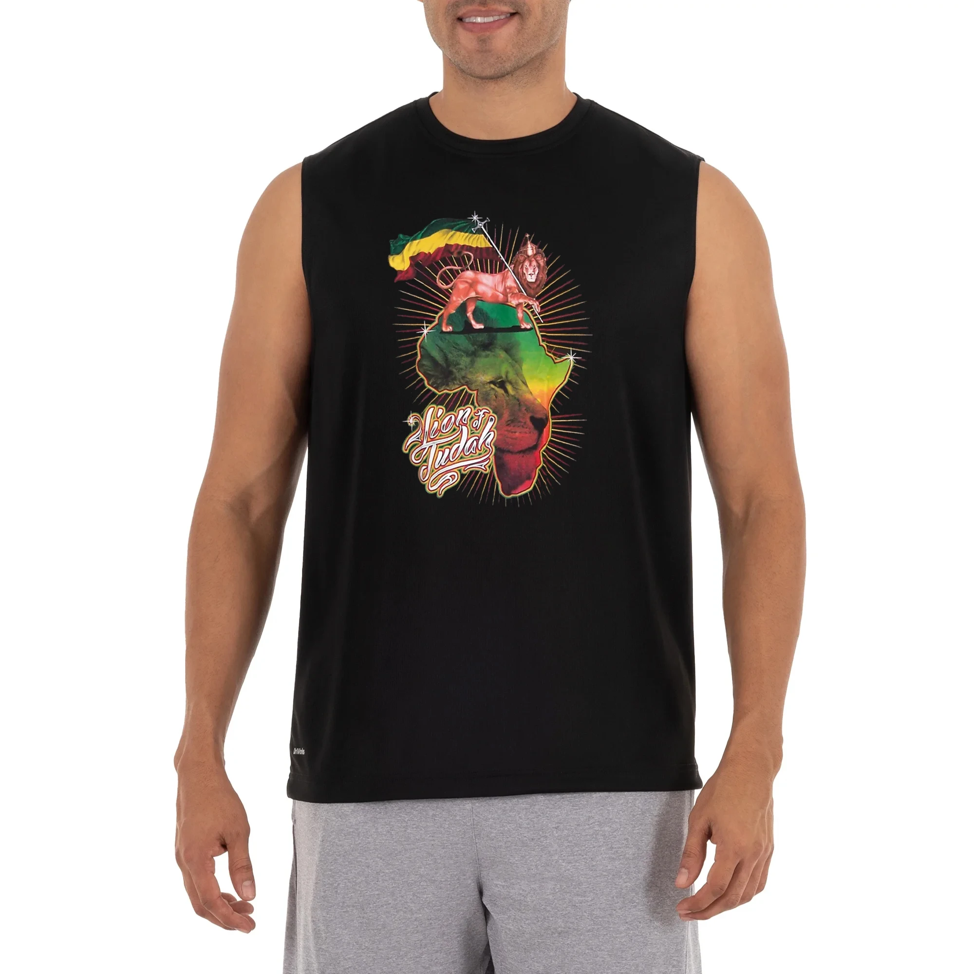 

Лев Юды, ямайская раста, регги, музыкальная майка, 100% хлопок, с круглым вырезом, летние повседневные мужские жилеты, футболка без рукавов, уличная одежда