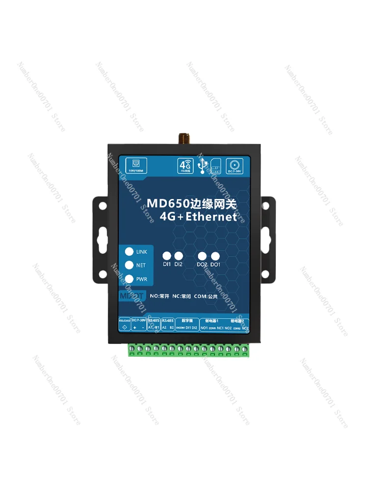 

4G Ethernet Cat1 Module MQTT IoT Edge Computing Gateway Modbus to Json485 Passthrough DTU