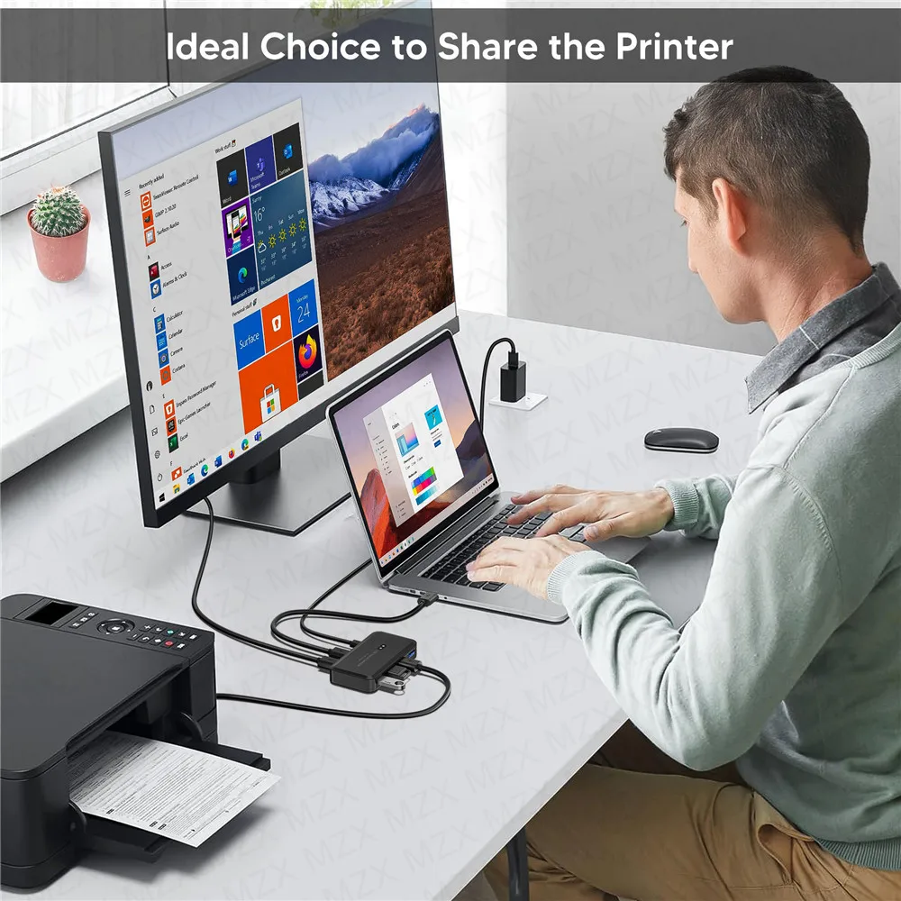 MZX USB 3.0 التبديل KVM الجلاد محدد KM Hub محطة الإرساء حوض 2 الكمبيوتر المحمول ملحقات الكمبيوتر حصة لوحة المفاتيح لماك بوك