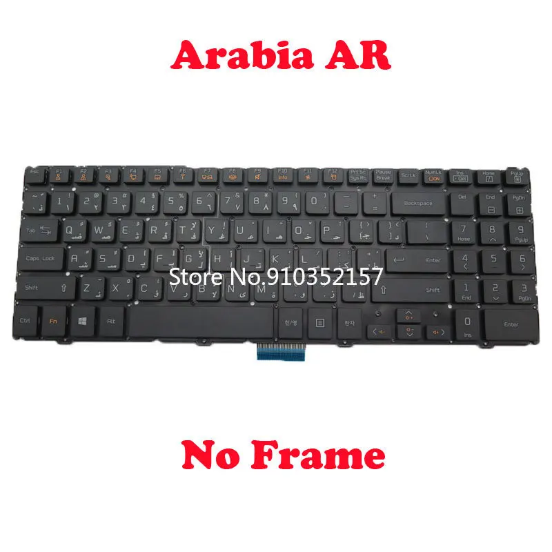 

RU AR Keyboard For LG A540 A550 A560 A560-SVC A560-T NO Frame US English 2B-04410Q110 AEQLGU01010 Arabia Russian