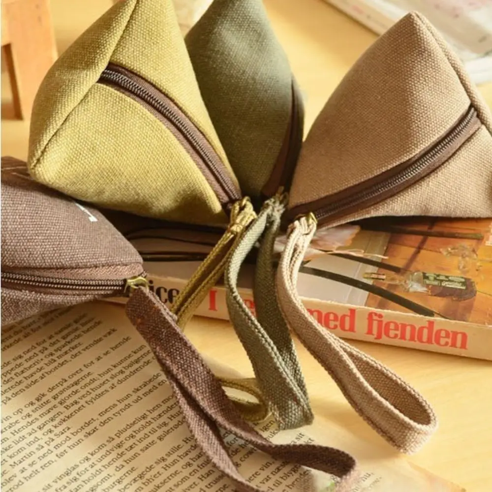 المراكب الشراعية المحمولة الإبداعية هدية قماش زلابية شكل حقيبة مفاتيح صغيرة كوريا نمط المحفظة محفظة نسائية للعملات المعدنية عملة الحقيبة #4