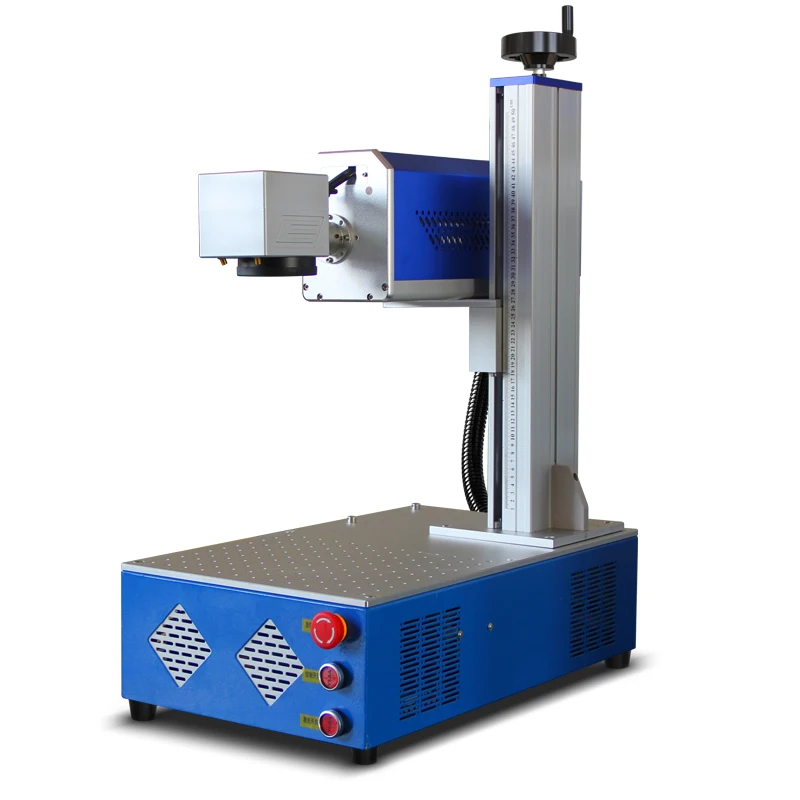 Galvo 30w/40W/50w/60w/70w/100w CO2 Laser Marking Machine For ABS PVC Plastic Leather Amber Gemstone Wood 300x300mm