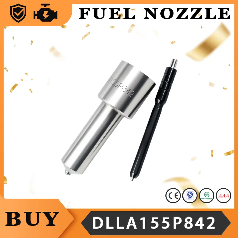 DLLA155P842 Diesel Engine Fuel Nozzle High Pressure Nozzle Head Automotive Engine Replacement And Maintenance Attachment LI0342