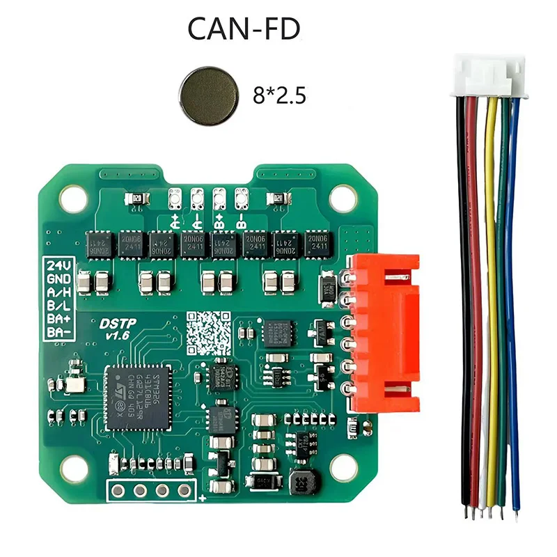 FOC Field Oriented Control Stepper Motor Controller RS485 or CANBus