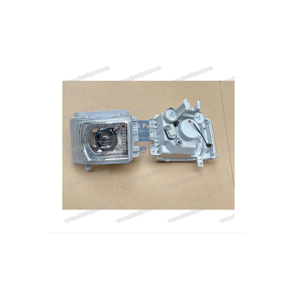 FDONG 1 Set 2 Pcs LED Headlamps 24V Headlights for ISUZU 700P NQR175 NPR150 NMR130 NLR130 PRO