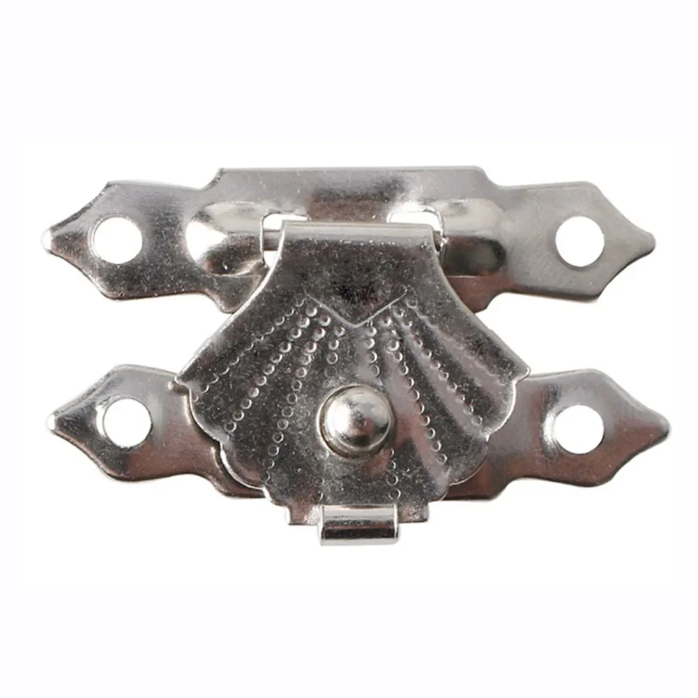 Antique Bronze Iron Hasps Latch Clasp Padlock Lock Set Of 10 For Wooden Boxes Jewelry Boxes And Heavy Duty Storage Use