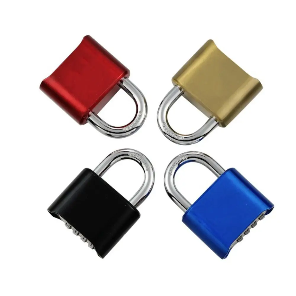 1Pcs 4-Digit Waterproof Rustproof Heavy Duty Padlocks Code Lock Door Lock for Indoor Outdoor Fence