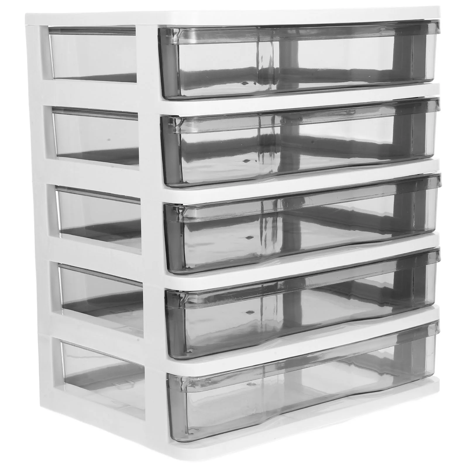 

Multi layer Storage Box Transparent Drawers Desk ganizer Plastic Skin Care Work Storage Solutions Compact Design