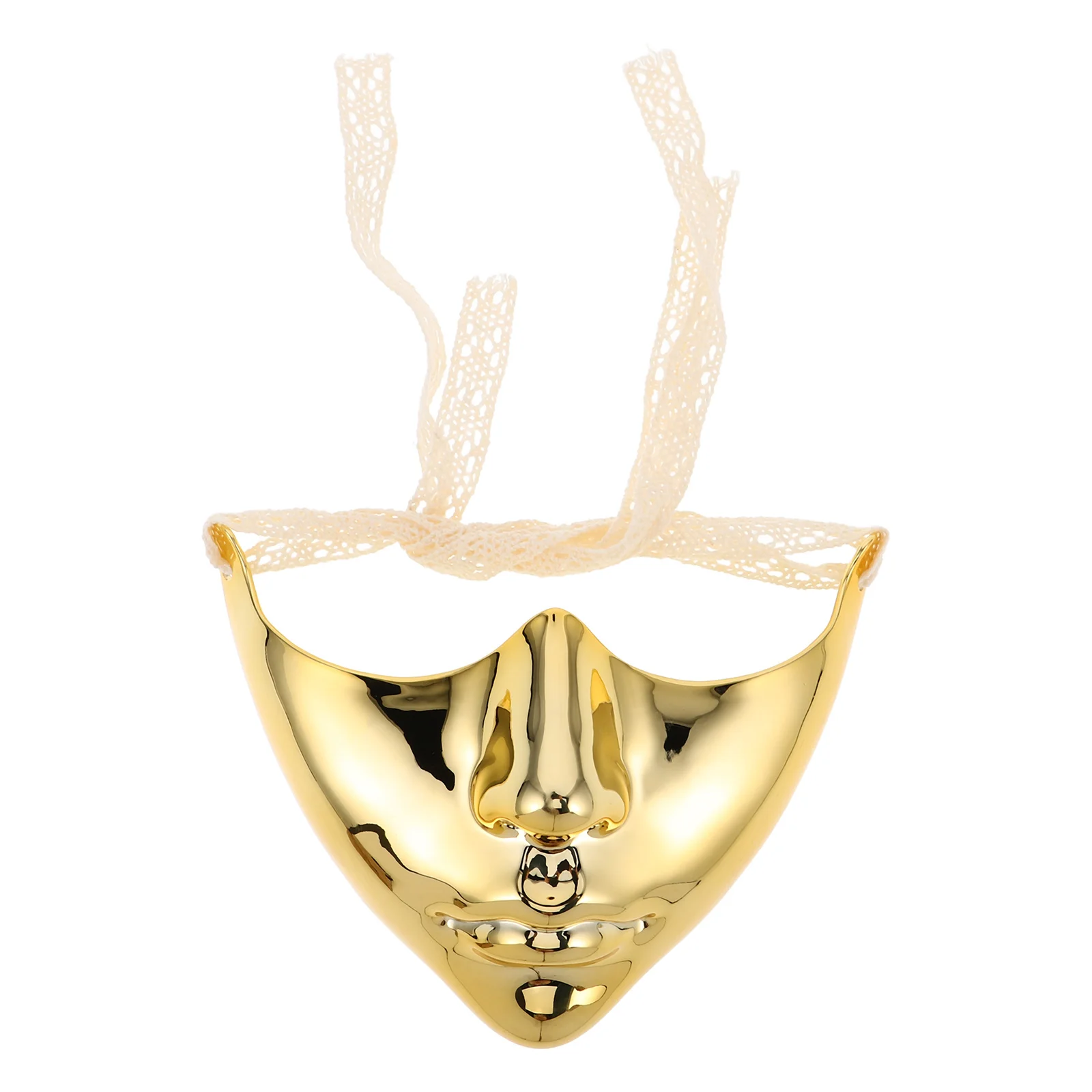 قناع نصف وجه ذهبي Steampunk على الطراز العتيق للحفلات التنكرية للمهرجانات الراقصة والحفلات الليلية والمناسبات المريحة #5