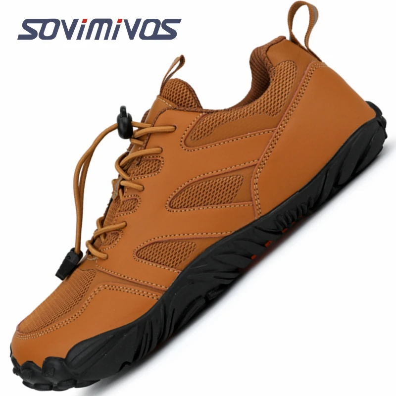 

Men's Trail Running Shoes, Lightweight Athletic Zero Drop Barefoot Shoes Non Slip Outdoor Walking Minimalist Shoes Saguaro Women