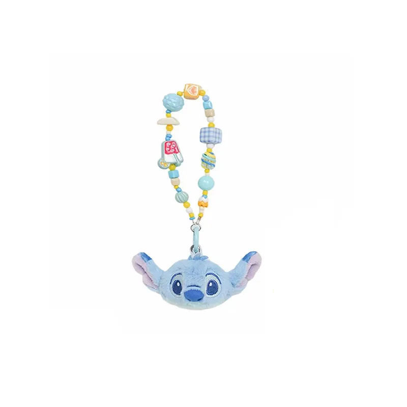 Meilleure vente nouveau produit Disney Stitch's petit ours fraise doré mignon Judy Nick peluche Bracelet porte-clés